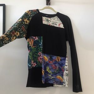 Yohji Yamamoto x Adidas long sleeved shirt